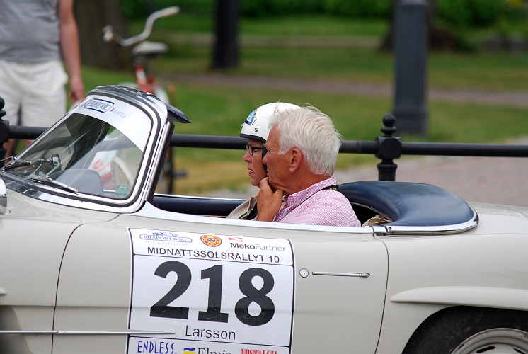 2010_0717_00-24.JPG - Nr.218 Lars-Erik Larsson och Marie Valentin KAK, Mercedes-Benz 300 SL