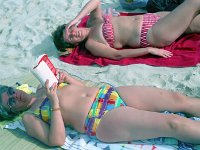 badstrand015  Fruarna solar