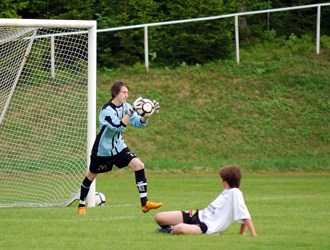 2010_0527_19.JPG - Erik Andersson tar bollen med ett fast grepp