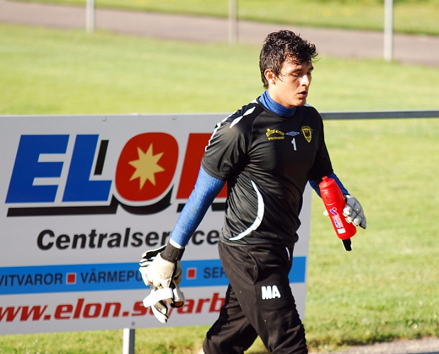 2011_0719_01.JPG - Regis Colombelli gör debut för Södra i den här träningsmatchen