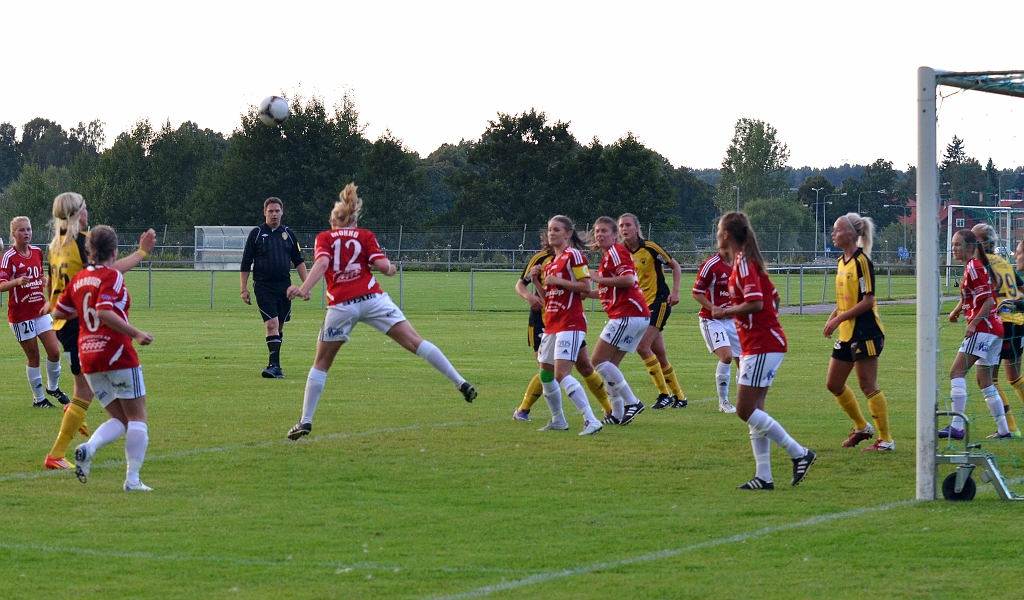 2012_0815_16.JPG - Hörna för Södra men Rytterneförsvaret nickar undan bollen