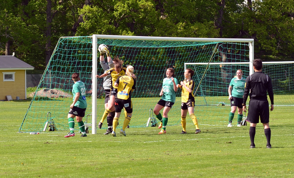 2013_0525_07.JPG - Avesta's målvakt tar in bollen efter en hörna