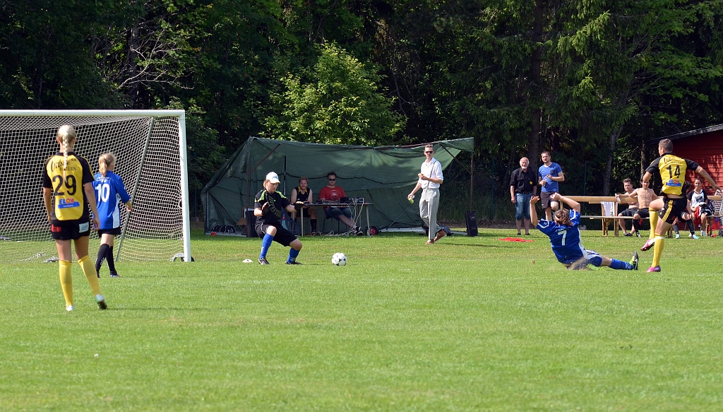 2013_0706_10.JPG - Dennis Boskailo skjuter från halvdistans . . . .