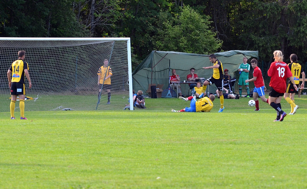 2013_0706_63.JPG - En sista chans till ett segermål men valskogs målvakt räddar