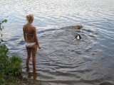 Hundbadet vid Tjurlången