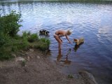 Hundbadet vid Tjurlången