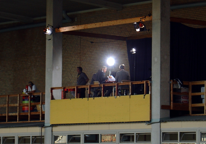 2007_0606_195520AA.JPG - TV3 studio, där tv-sändningen av matchen kom från