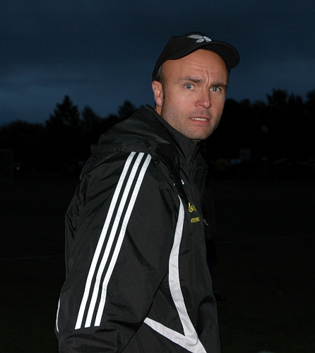 2007_0829_03.JPG - "Jotte" känner en lättnad efter att ha tagit 1 poäng i matchen