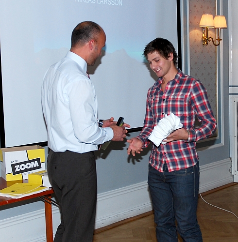 2009_1017_171809AA.JPG - Årets Nykomling, Niklas Larsson