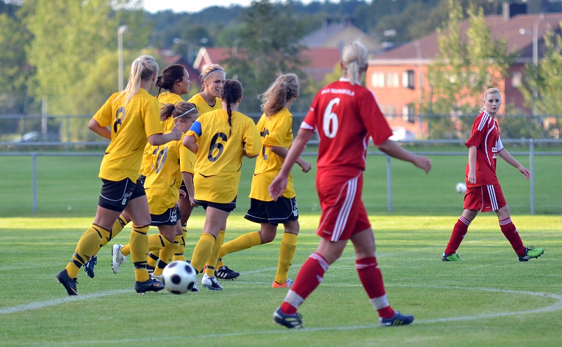 2011_0817_05.JPG - Glada Södratjejer efter ledningsmålet
