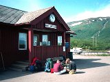 Järnvägsstationen i Abisko