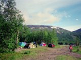 Campingen i Abisko